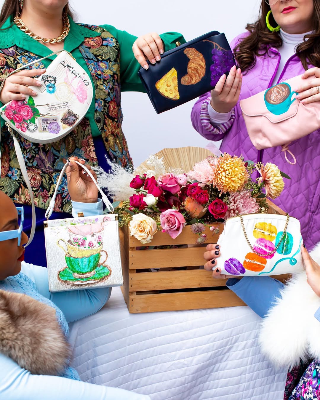 Hand-painted Purse Collection: image 1